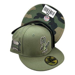 New Era St. Louis Cardinals Busch Stadium Patch Olive Green/Camo UV Hat 59FIFTY
